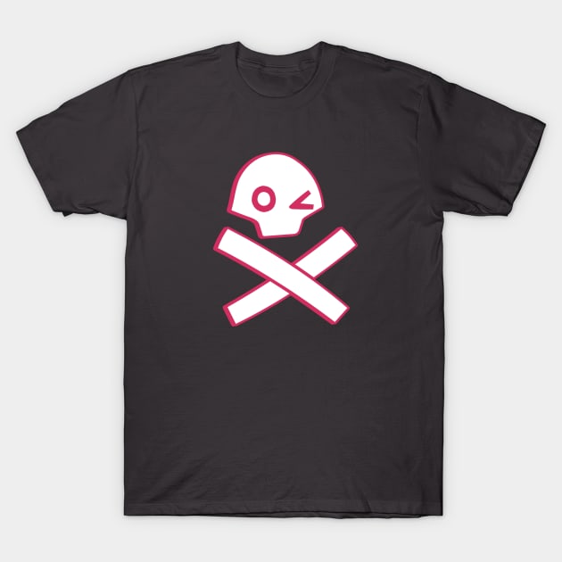 Hipster Pirate T-Shirt by kobalt7